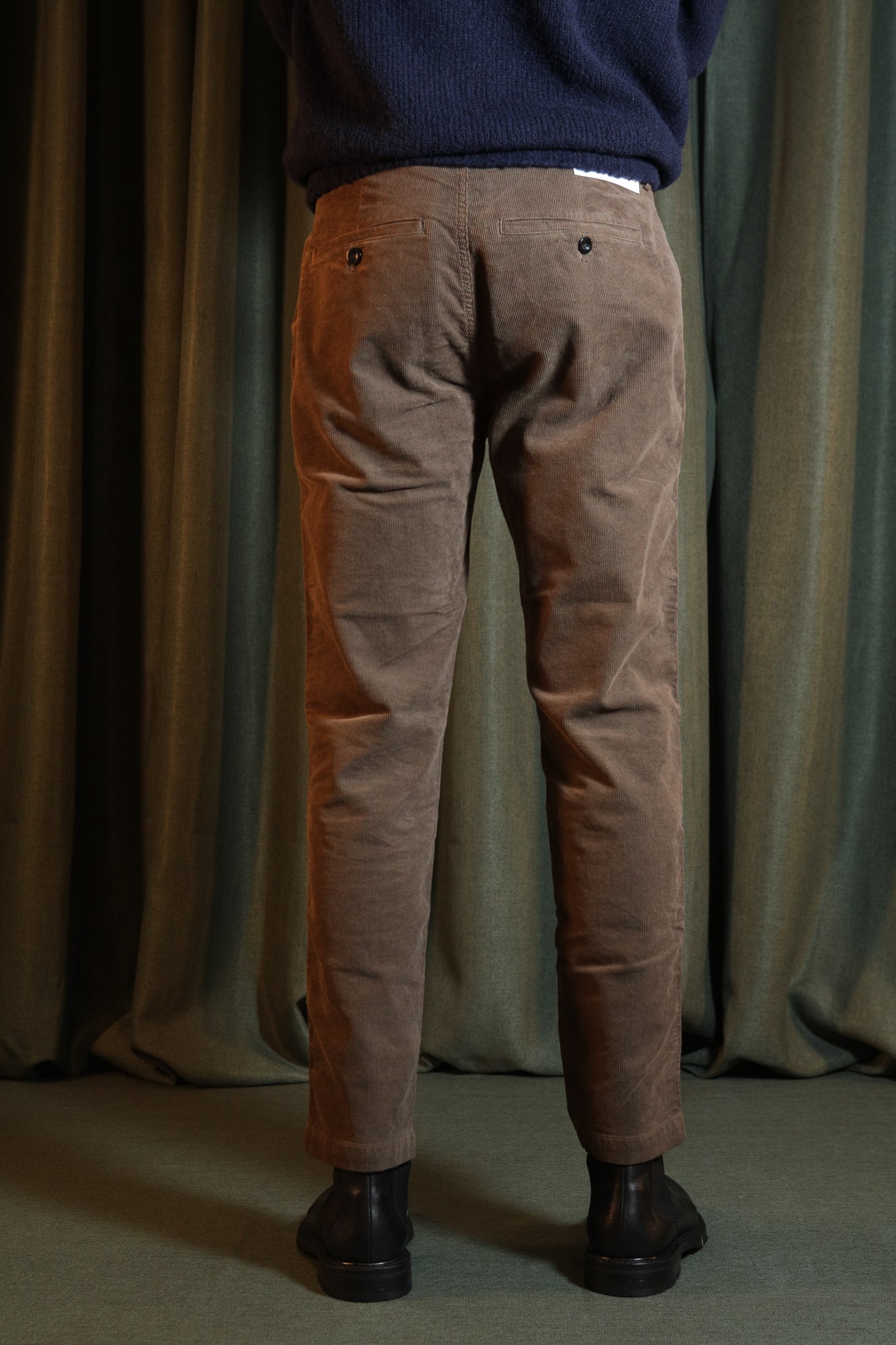 DEPARTMENT 5 - PANTALONE VELLUTO A COSTE