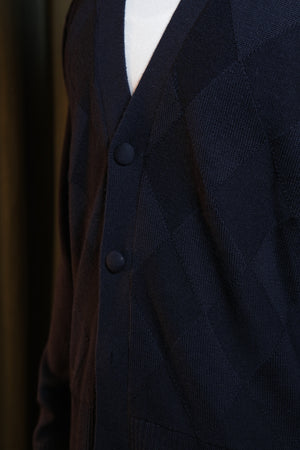 OFFICINE GENERALE - CARDIGAN NAVY