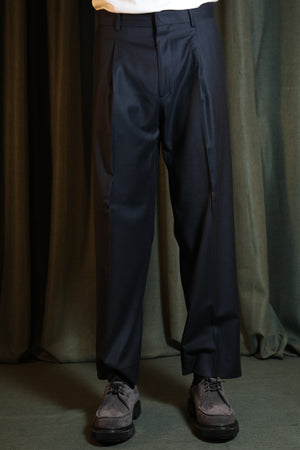 COSTUMEIN - PANTALONE IN LANA BLU NAVY